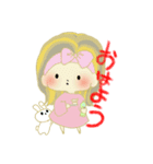 うさぎさんとわたし（個別スタンプ：9）