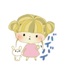 うさぎさんとわたし（個別スタンプ：25）