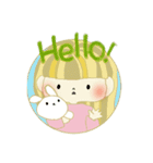 うさぎさんとわたし（個別スタンプ：27）
