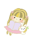 うさぎさんとわたし（個別スタンプ：29）