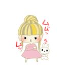 うさぎさんとわたし（個別スタンプ：32）
