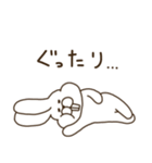 前歯が気になるウサギ2（個別スタンプ：34）