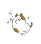 まめねこ～豆のような形をした猫～（個別スタンプ：3）