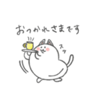 まめねこ～豆のような形をした猫～（個別スタンプ：5）