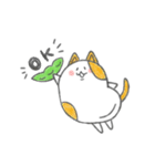 まめねこ～豆のような形をした猫～（個別スタンプ：6）