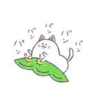 まめねこ～豆のような形をした猫～（個別スタンプ：10）