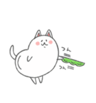 まめねこ～豆のような形をした猫～（個別スタンプ：11）