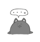 まめねこ～豆のような形をした猫～（個別スタンプ：17）