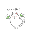 まめねこ～豆のような形をした猫～（個別スタンプ：24）
