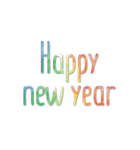 Simple Message Stamp（個別スタンプ：17）