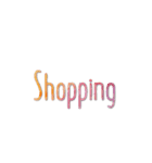 Simple Message Stamp（個別スタンプ：22）