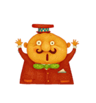 ひげと蝶ネクタイ（個別スタンプ：21）
