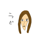 前田の似顔絵（個別スタンプ：8）
