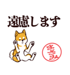 柴犬まさみ（デカ文字・敬語）（個別スタンプ：29）