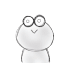 リアクションカエル（個別スタンプ：17）
