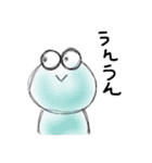 リアクションカエル（個別スタンプ：40）