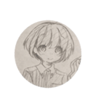 美少女ラフ（個別スタンプ：6）