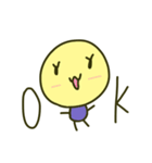 おつきちゃん2（個別スタンプ：1）