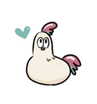 個性豊かな生き物（個別スタンプ：1）
