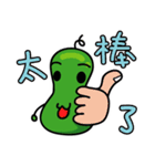 小さな冬メロン - カラフルな生活（個別スタンプ：17）