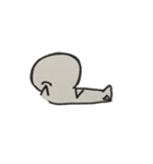 かおなしちゃんのいろんな表情。（個別スタンプ：7）