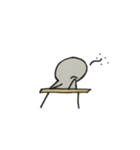 かおなしちゃんのいろんな表情。（個別スタンプ：8）