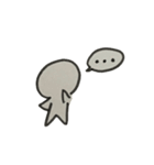 かおなしちゃんのいろんな表情。（個別スタンプ：26）