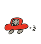 かおなしちゃんのいろんな表情。（個別スタンプ：40）