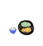 何食べる？スタンプ（個別スタンプ：11）