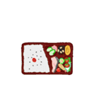 何食べる？スタンプ（個別スタンプ：22）