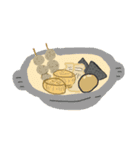 何食べる？スタンプ（個別スタンプ：24）