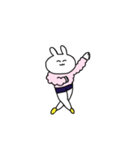 うさぎにんげん（個別スタンプ：2）