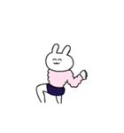 うさぎにんげん（個別スタンプ：4）