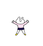 うさぎにんげん（個別スタンプ：9）