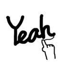 ラクガキ文字（個別スタンプ：15）