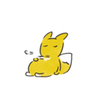 キツネもぐもぐ（個別スタンプ：5）