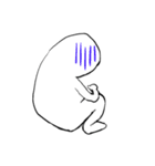 背中で語る奴（個別スタンプ：14）