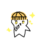 ニット帽くんスタンプ（個別スタンプ：10）