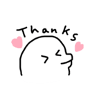 日常のシロイルカさんだよ。（個別スタンプ：31）
