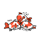 きんぎょがんばる部（個別スタンプ：30）