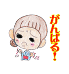 色鉛筆による和柄スタンプ（個別スタンプ：11）