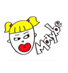 日常会話で使える簡単な英語スタンプ（個別スタンプ：16）