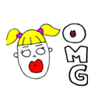 日常会話で使える簡単な英語スタンプ（個別スタンプ：23）