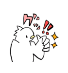 飛び回る白いハト（個別スタンプ：21）