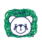 冷徹的熊世界（個別スタンプ：6）