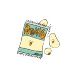 ポテヒヨ（個別スタンプ：1）