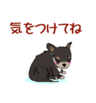 冬バージョン☆可愛い犬のスタンプ（個別スタンプ：15）