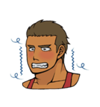 冬のタンクトップ男子（個別スタンプ：2）