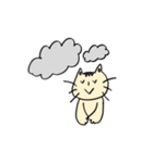 くろネコさんとキジトラさん⑥お天気編（個別スタンプ：2）