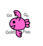 金魚ちゃん（Go Go Gold Fishシリーズ）（個別スタンプ：1）